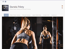 Tablet Screenshot of danielatrilety.com